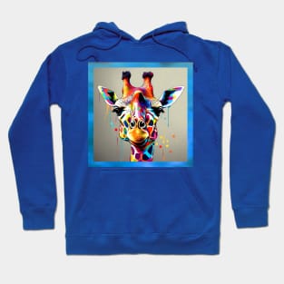 rainbow giraffe Hoodie